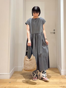 「リバーシブル」｜imari さん（レディース・156cm）の夏コーディネート
