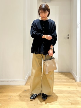 「RODE SKO」｜「アイテム（サンダル）」を使った、imari さん（レディース・156cm）の春コーディネート