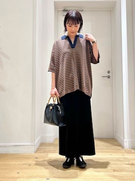 「MoonStar（ムーンスター）のアイテム」を使った、yokoo さん（レディース・156cm）の夏コーディネート