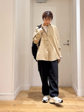 「アイテム（雑貨/ホビー）」を使った、yokoo さん（レディース・156cm）の秋コーディネート