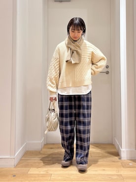 yokoo さん（レディース・156cm）の冬コーディネート