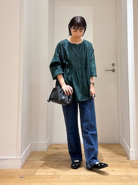 「URBAN RESEARCH DOORS（アーバンリサーチドアーズ）のアイテム」を使った、yokoo さん（レディース・156cm）の秋コーディネート