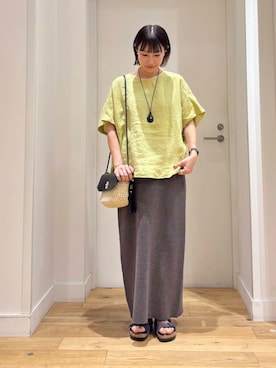 yokoo さん（レディース・156cm）の夏コーディネート