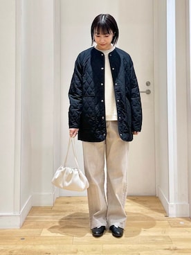 「newarrival」｜「アイテム（ダウンジャケット/コート）」を使った、imari さん（レディース・156cm）の冬コーディネート