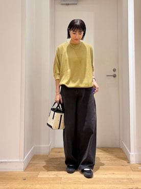 「RODE SKO（ロデスコ）のアイテム」を使った、yokoo さん（レディース・156cm）の秋コーディネート