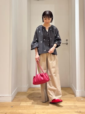 yokoo さん（骨格ウェーブ・レディース・156cm・30代）の夏コーディネート