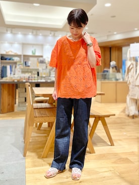 yokoo さん（レディース・156cm）の夏コーディネート