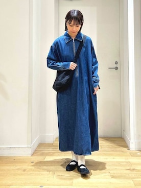 「MoonStar（ムーンスター）のアイテム」を使った、yokoo さん（レディース・156cm）の秋コーディネート