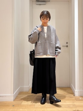 「骨格ウェーブ」｜yokoo さん（レディース・156cm）の秋コーディネート