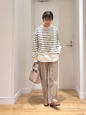 「URBAN RESEARCH DOORS WOMENS」｜「アイテム（パンプス）」を使った、yokoo さん（レディース・156cm）の秋コーディネート