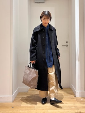 「アイテム（パンプス）」を使った、yokoo さん（レディース・156cm・30代）の冬コーディネート