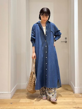 「柄物」｜imari さん（レディース・156cm）の夏コーディネート