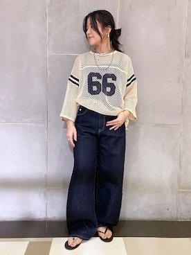 「Lilas（リラ）のアイテム」を使った、asukaさん（レディース・150cm）の夏コーディネート