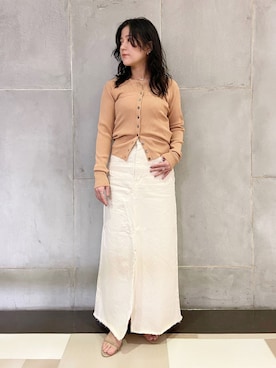 「Lilas（リラ）のアイテム」を使った、asukaさん（レディース・150cm）の春コーディネート