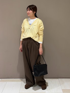 Nanaさん(レディース・154cm)の秋コーディネート