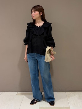 Nanaさん(レディース・154cm)の夏コーディネート