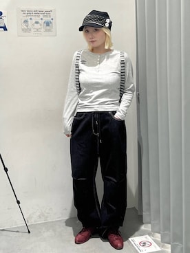 「MUCENT（ムセント）のアイテム」を使った、yuriさん（レディース・160cm）の秋コーディネート