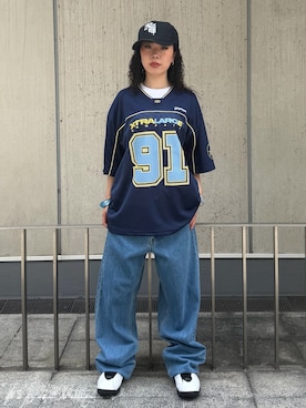 あんりさん(レディース・160cm)の夏コーディネート