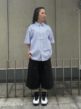 「XLARGE（エクストララージ）のアイテム」を使った、あんりさん（レディース・160cm）の夏コーディネート