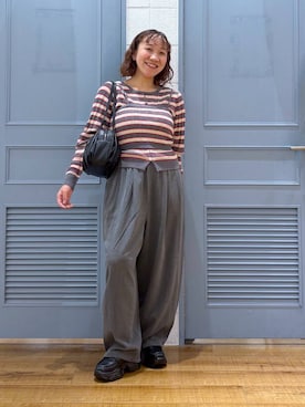 ももさん（レディース・157cm）の秋コーディネート