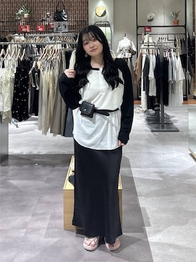 「アイテム（シューズ、ピンク系）」を使った、るーちゃんさん（レディース・153cm）の夏コーディネート