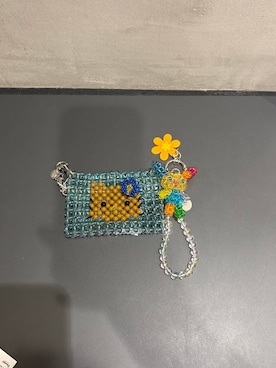 「LOWRYS FARM（ローリーズファーム）の【サンリオキャラクターズ】ビーズキーチャーム 651824/GOODS（キーホルダー、その他）」を使った、るーちゃんさん（レディース）の春コーディネート