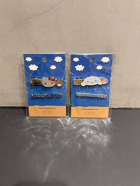 「LOWRYS FARM（ローリーズファーム）の【サンリオキャラクターズ】キラキラSETヘアピン 651905/GOODS（ヘアピン、その他）」を使った、るーちゃんさん（レディース）の春コーディネート
