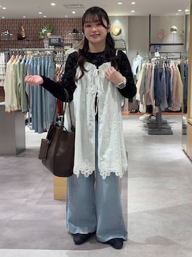 るーちゃんさん（レディース・153cm）の春コーディネート