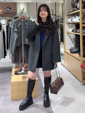 「アイテム（パンツ）」を使った、るーちゃんさん（レディース・153cm・10代）の冬コーディネート