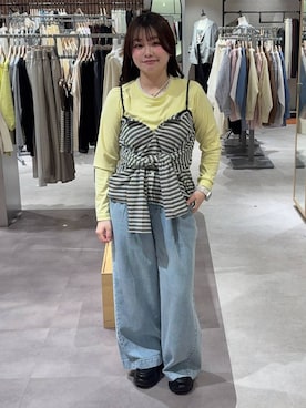 るーちゃんさん（レディース・153cm）の春コーディネート