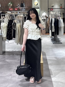 「アイテム（シューズ、ピンク系）」を使った、るーちゃんさん（レディース・153cm）の夏コーディネート