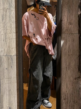 服が友達さん(メンズ・169cm)の春コーディネート