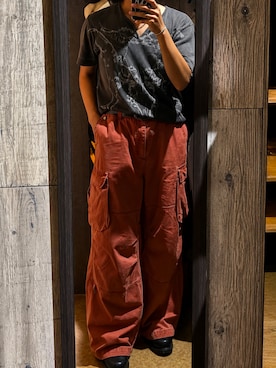 「Levi's（リーバイス）のアイテム（トップス）」を使った、服が友達さん（メンズ・169cm）の夏コーディネート