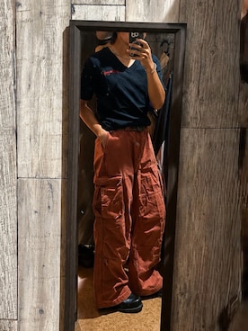 「MASONPRINCE（メイソンプリンス）のアイテム（パンツ）」を使った、服が友達さん（メンズ・169cm）の夏コーディネート