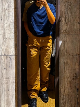「kolor（カラー）のアイテム」を使った、服が友達さん（メンズ・169cm）の夏コーディネート