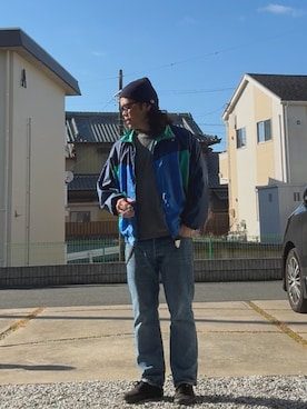 「アイテム（パンツ）」を使った、rukaysさん（メンズ・178cm）の秋コーディネート