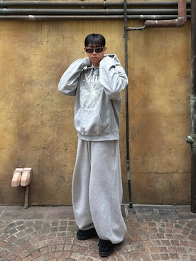 「ワントーンコーデ」｜mardiosakaさん（メンズ・178cm）の冬コーディネート