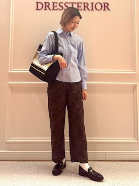 「INDIVI（インディヴィ）のアイテム」を使った、renaさん（レディース・165cm）の冬コーディネート