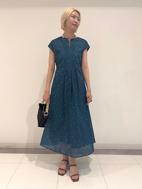 「Kassiopea（カシオペア）のアイテム」を使った、renaさん（レディース・165cm）の夏コーディネート