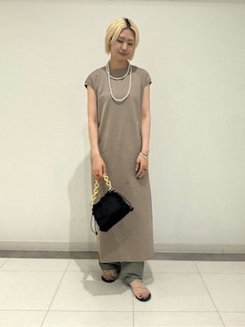 「Kassiopea（カシオペア）のアイテム」を使った、renaさん（レディース・165cm）の夏コーディネート