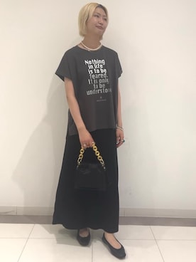 「Kassiopea（カシオペア）のアイテム」を使った、renaさん（レディース・165cm）の夏コーディネート