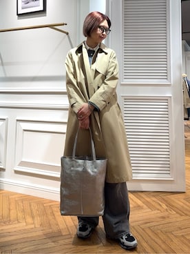 「MILOS（ミロス）のアイテム」を使った、renaさん（レディース・165cm）の春コーディネート