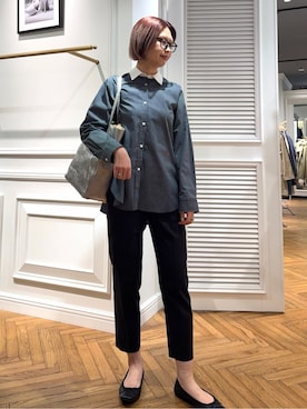 「MILOS（ミロス）のアイテム」を使った、renaさん（レディース・165cm）の春コーディネート