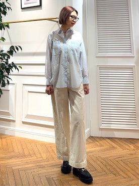 「DRESSTERIOR（ドレステリア）のアイテム」を使った、renaさん（レディース・165cm）の春コーディネート