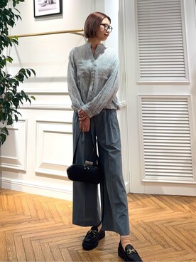 「ADD CULUMN（アドカラム）のアイテム」を使った、renaさん（レディース・165cm）の春コーディネート