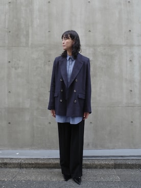 「HER.（ハー）のアイテム」を使った、herstaffさん（レディース・169cm）の春コーディネート