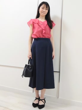 takuさん（レディース・163cm）の夏コーディネート
