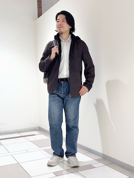 及川さん（メンズ・170cm）の冬コーディネート