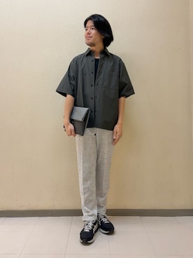 及川さん(メンズ・170cm)の夏コーディネート