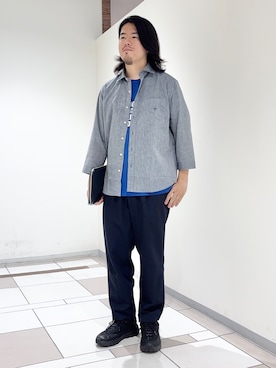 及川さん(メンズ・170cm)の夏コーディネート